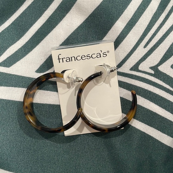 Leopard print earrings - Picture 1 of 3